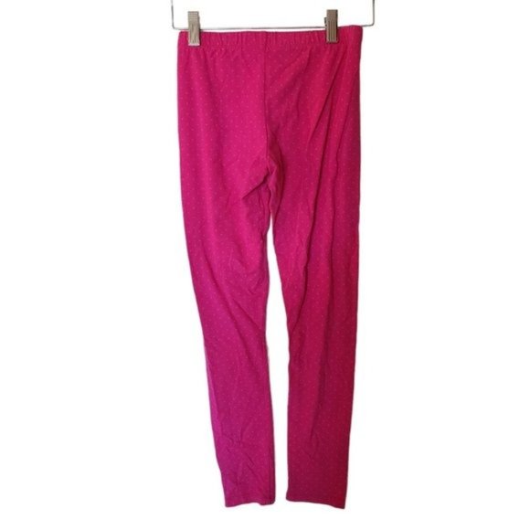 Gymboree Cosmic Club Pink‎ Polka Dot Eyelash Leggings size 10 12 Years Kids Girl - Picture 7 of 10